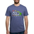 thumbnail image 1 of CafePress - BIG ISLAND Hawaii (Distressed Design) Men's Delu - Mens Tri-blend T-Shirt, 1 of 4