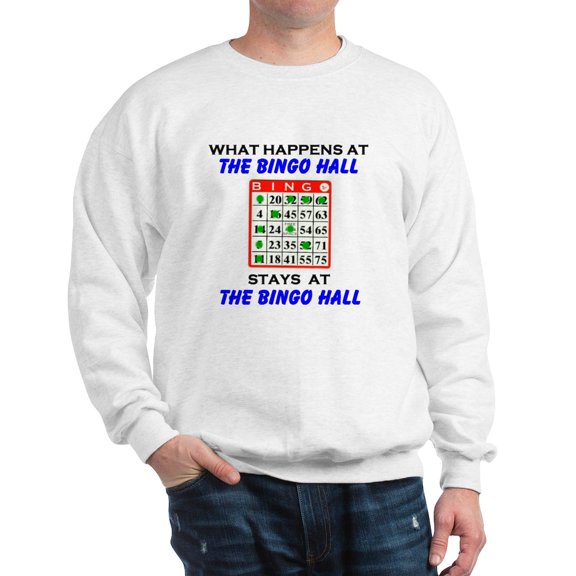 CafePress - BINGO HALL Sweatshirt - Crew Neck Sweatshirt