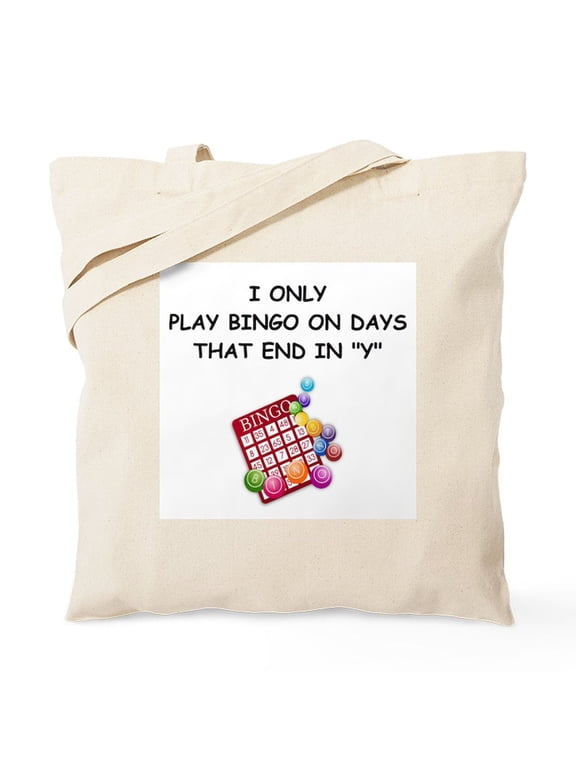 - BINGO3 Tote Bag - Unisex Canvas Tote Bag, Beige, 1-Piece