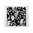 thumbnail image 1 of CafePress - BLACK AND WHITE DAMASK Throw Blanket - Soft Fleece Throw Blanket, 50"x60" for All Ages, 1 of 2