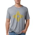 thumbnail image 1 of CafePress - BLACK_ZIA T Shirt - Mens Tri-blend T-Shirt, 1 of 1
