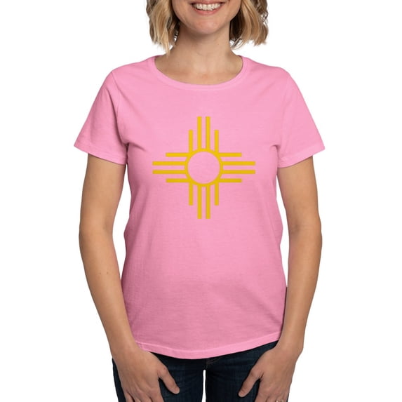 CafePress - BLACK_ZIA Women's Value T Shirt - Women's Traditional Fit Dark T-Shirt