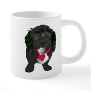 CafePress - BLACKDOG - 20 Oz White Ceramic Mega Mug