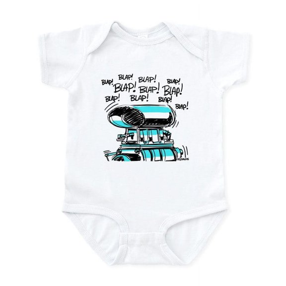 CafePress - BLAP BLAP BLAP Body Suit - Baby Light Bodysuit, Size Newborn - 24 Months