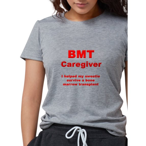 CafePress - BMT Caregiver Women's Deluxe T Shirt - Womens Tri-blend T-Shirt