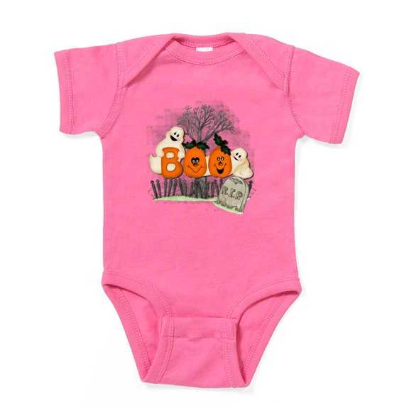 CafePress - BOO - Cute Infant Bodysuit Baby Romper - Size Newborn - 24 Months