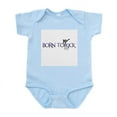 thumbnail image 1 of CafePress - BORN TO KICK Infant Bodysuit - Baby Light Bodysuit, Size Newborn - 24 Months, 1 of 4