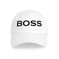 thumbnail image 1 of CafePress - BOSS Cap - Adjustable 100% Brushed Unisex Casual Cotton Baseball Cap, Beige, 1, 1 of 2