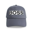 thumbnail image 1 of CafePress - BOSS Cap - Adjustable 100% Brushed Unisex Casual Cotton Baseball Cap, Beige, 1, 1 of 2