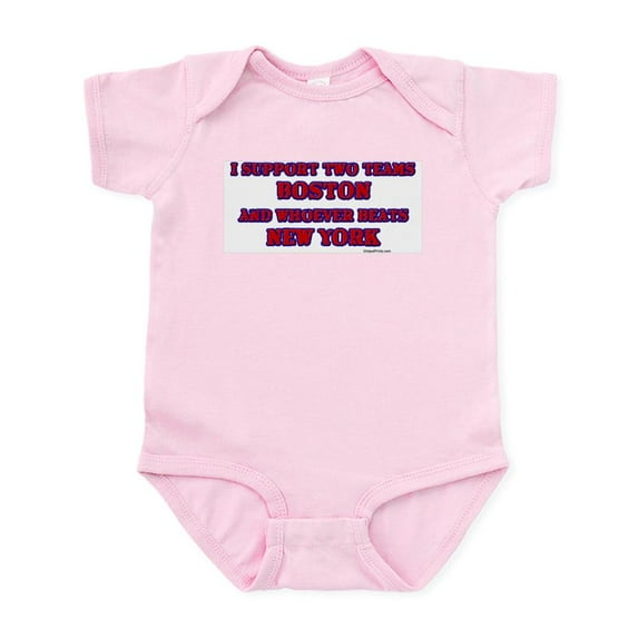 CafePress - BOSTON Infant Bodysuit - Baby Light Bodysuit, Size Newborn - 24 Months