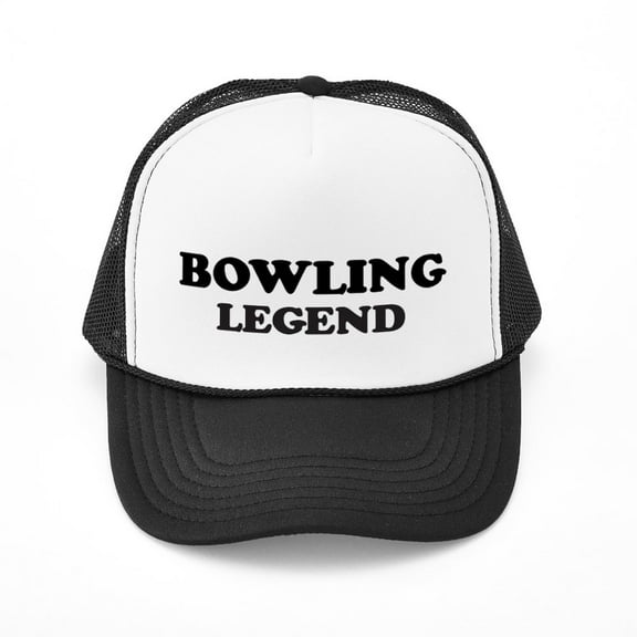 CafePress - BOWLING Legend - Adjustable Unisex Printed Trucker Hat with Mesh Back