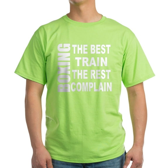 CafePress - BOXING THE BEST TRAIN THE RES Women's Dark T Shirt - Light T-Shirt - CP