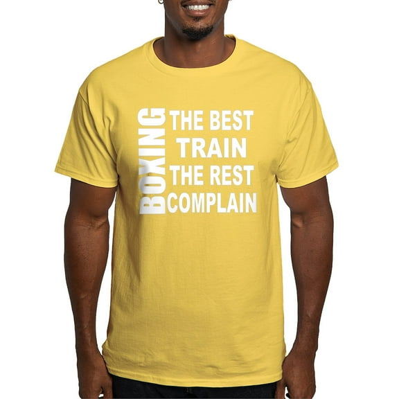 CafePress - BOXING THE BEST TRAIN THE RES Women's Dark T Shirt - Men's Classic Graphic T-Shirt