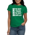 thumbnail image 1 of CafePress - BOXING THE BEST TRAIN THE RES Women's Dark T Shirt - Women's Traditional Fit Dark T-Shirt, 1 of 4