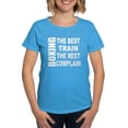 thumbnail image 1 of CafePress - BOXING THE BEST TRAIN THE RES Women's Dark T Shirt - Women's Traditional Fit Dark T-Shirt, 1 of 4