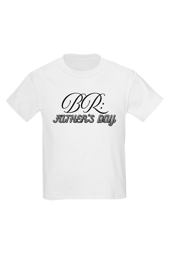 - BR: Father Day Design T Shirt 2025 Kids T Shirt - Classic Kids Graphic, Short Sleeve T-Shirt