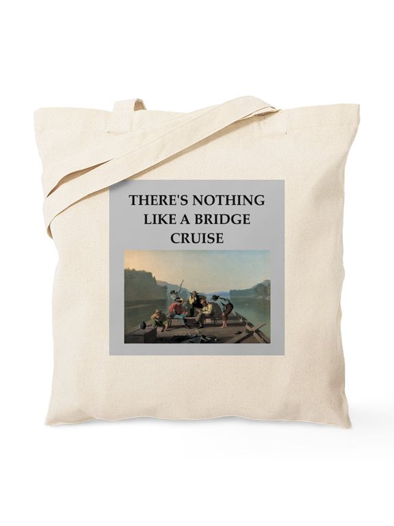 - BRIDGE2 Tote Bag - Unisex Canvas Tote Bag, Beige, 1-Piece