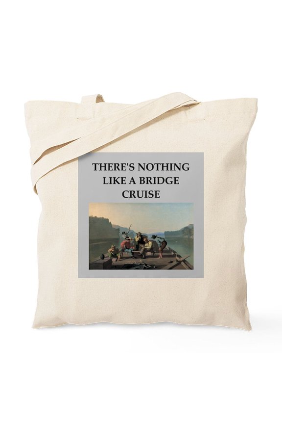 - BRIDGE2 Tote Bag - Unisex Canvas Tote Bag, Beige, 1-Piece