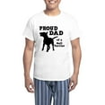 thumbnail image 1 of CafePress - BULL TERRIER DAD Men's Light Pajamas - Men's Light Loose Fit Cotton Pajama Set, 1 of 7