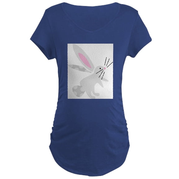 CafePress - BUNNY RABBIT Maternity Dark T Shirt - Maternity Dark T-Shirt