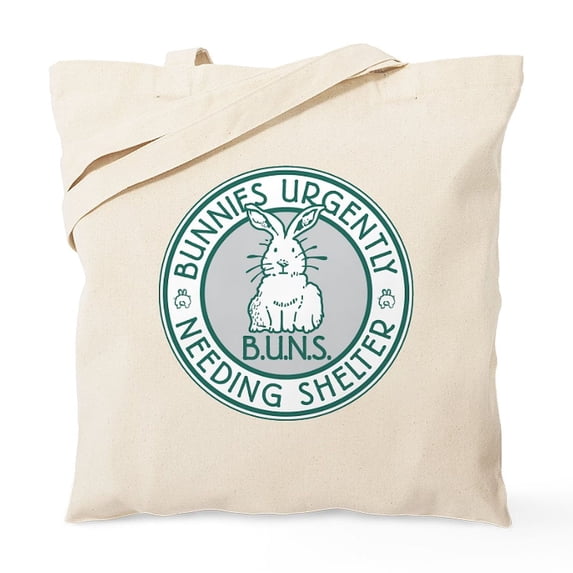 CafePress - BUNS Logo Tote Bag - Unisex Canvas Tote Bag, Beige, 1-Piece