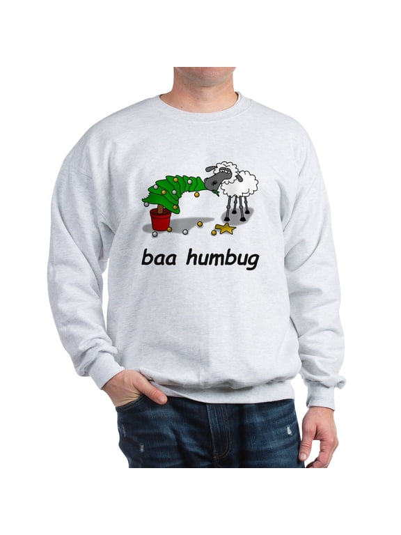 - Baa Humbug Sweatshirt - Crew Neck Sweatshirt