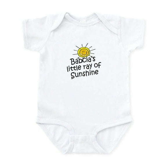 CafePress - Babcia's Sunshine Infant Bodysuit - Baby Light Bodysuit, Size Newborn - 24 Months