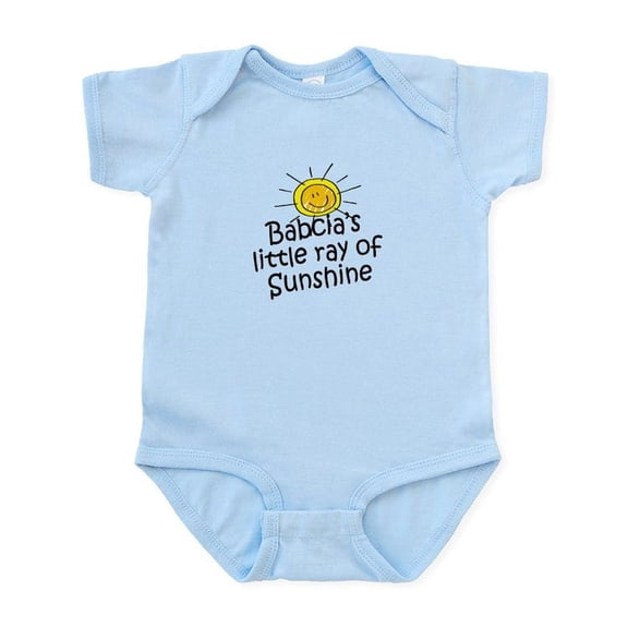 CafePress - Babcia's Sunshine Infant Bodysuit - Baby Light Bodysuit, Size Newborn - 24 Months
