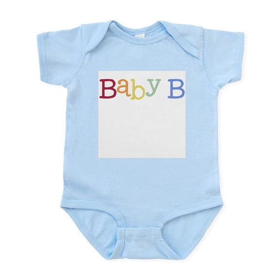 CafePress - Baby A B C Infant Bodysuit - Baby Light Bodysuit, Size Newborn - 24 Months