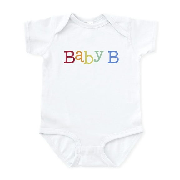 CafePress - Baby A B C Infant Bodysuit - Baby Light Bodysuit, Size Newborn - 24 Months