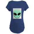 thumbnail image 1 of CafePress - Baby Alien Maternity T Shirt - Maternity Dark T-Shirt, 1 of 3