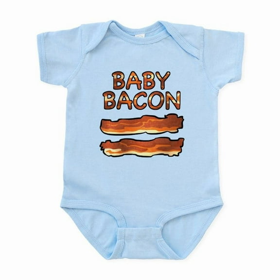 CafePress - Baby Bacon Infant Bodysuit - Baby Light Bodysuit, Size Newborn - 24 Months