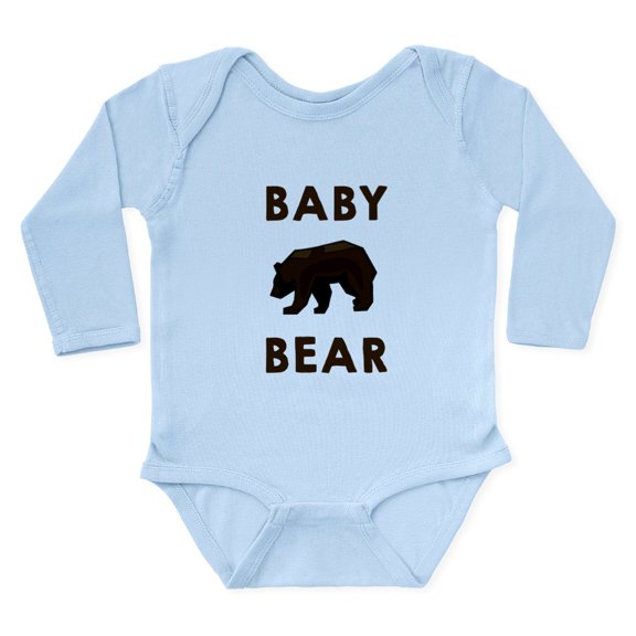 CafePress - Baby Bear Body Suit - Long Sleeve Cotton Baby Bodysuit