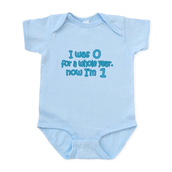 CafePress - Baby Boy First Birthday Infant Bodysuit - Baby Light Bodysuit, Size Newborn - 24 Months