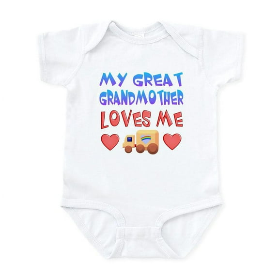 CafePress - Baby Boy Great Grandmother Infant Bodysuit - Baby Light Bodysuit, Size Newborn - 24 Months