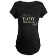 thumbnail image 1 of CafePress - Baby Brewing Maternity Dark T Shirt - Maternity Dark T-Shirt, 1 of 3