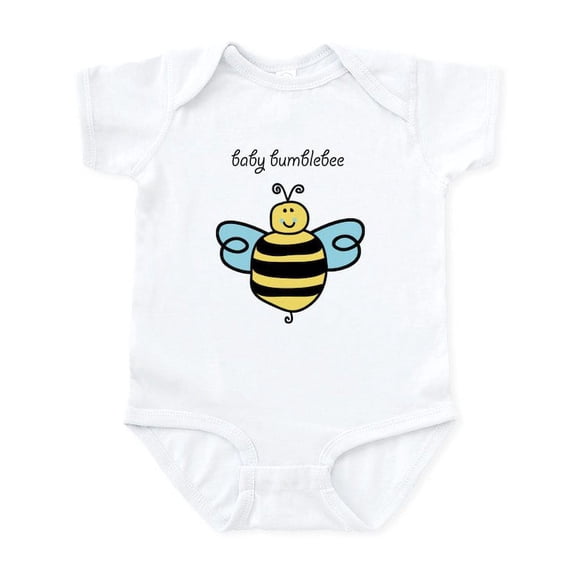 CafePress - Baby Bumblebee Infant Creeper - Baby Light Bodysuit, Size Newborn - 24 Months