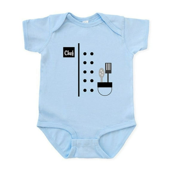CafePress - Baby Chef Body Suit - Baby Light Bodysuit, Size Newborn - 24 Months