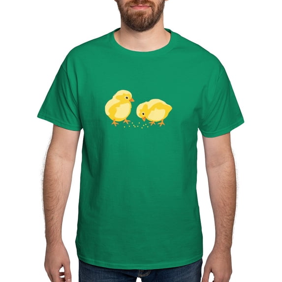 CafePress - Baby Chicks T Shirt - Men's Classic Graphic Cotton T-Shirt