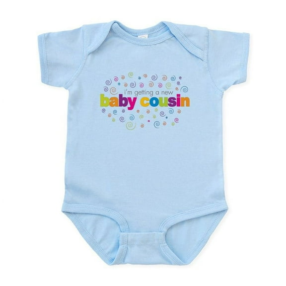 CafePress - Baby Cousin T Shirt Infant Bodysuit - Baby Light Bodysuit, Size Newborn - 24 Months