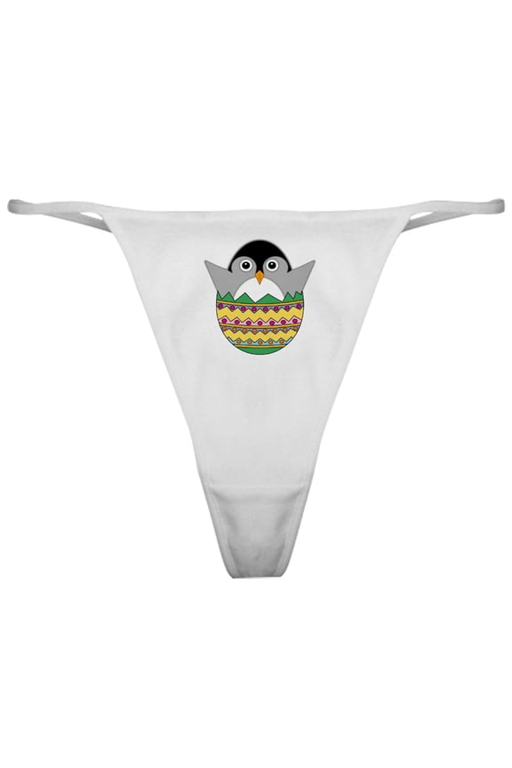 - Baby Egguin Classic Thong - Women's Novelty Thong Panties Underwear