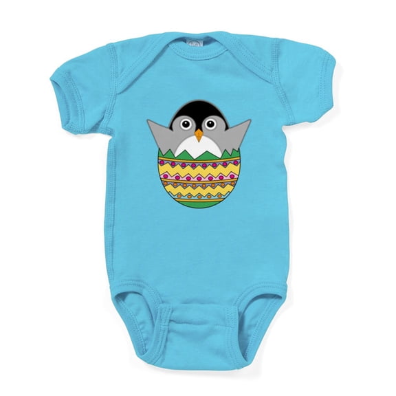 CafePress - Baby Egguin - Cute Infant Bodysuit Baby Romper - Size Newborn - 24 Months