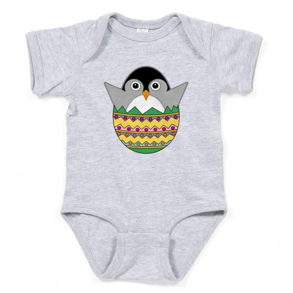 CafePress - Baby Egguin - Cute Infant Bodysuit Baby Romper - Size Newborn - 24 Months