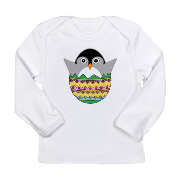 CafePress - Baby Egguin Long Sleeve Infant T Shirt - Long Sleeve Infant T-Shirt