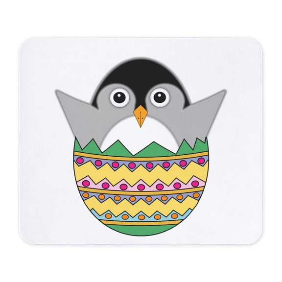 CafePress - Baby Egguin Mousepad - Non-slip Rubber Mousepad, Gaming Mouse Pad