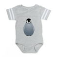 thumbnail image 1 of CafePress - Baby Emperor Penguin - Cute Infant Baby Football Bodysuit, 1 of 3