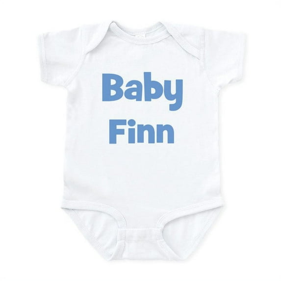 CafePress - Baby Finn (Blue) Infant Bodysuit - Baby Light Bodysuit, Size Newborn - 24 Months
