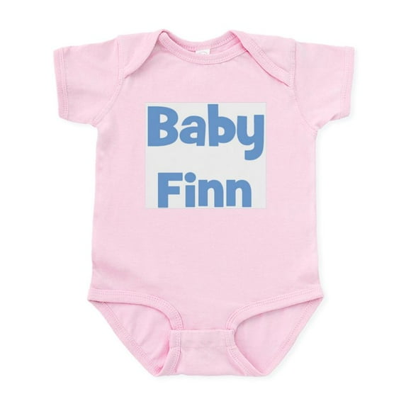 CafePress - Baby Finn (Blue) Infant Bodysuit - Baby Light Bodysuit, Size Newborn - 24 Months