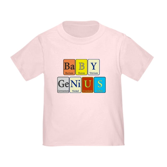 CafePress - Baby Genius Toddler T Shirt - Cute Toddler T-Shirt, 100% Cotton
