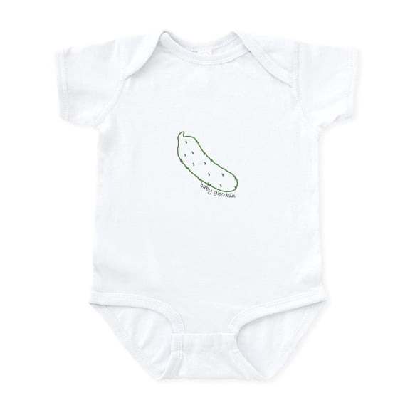 CafePress - Baby Gherkin Body Suit - Baby Light Bodysuit, Size Newborn - 24 Months